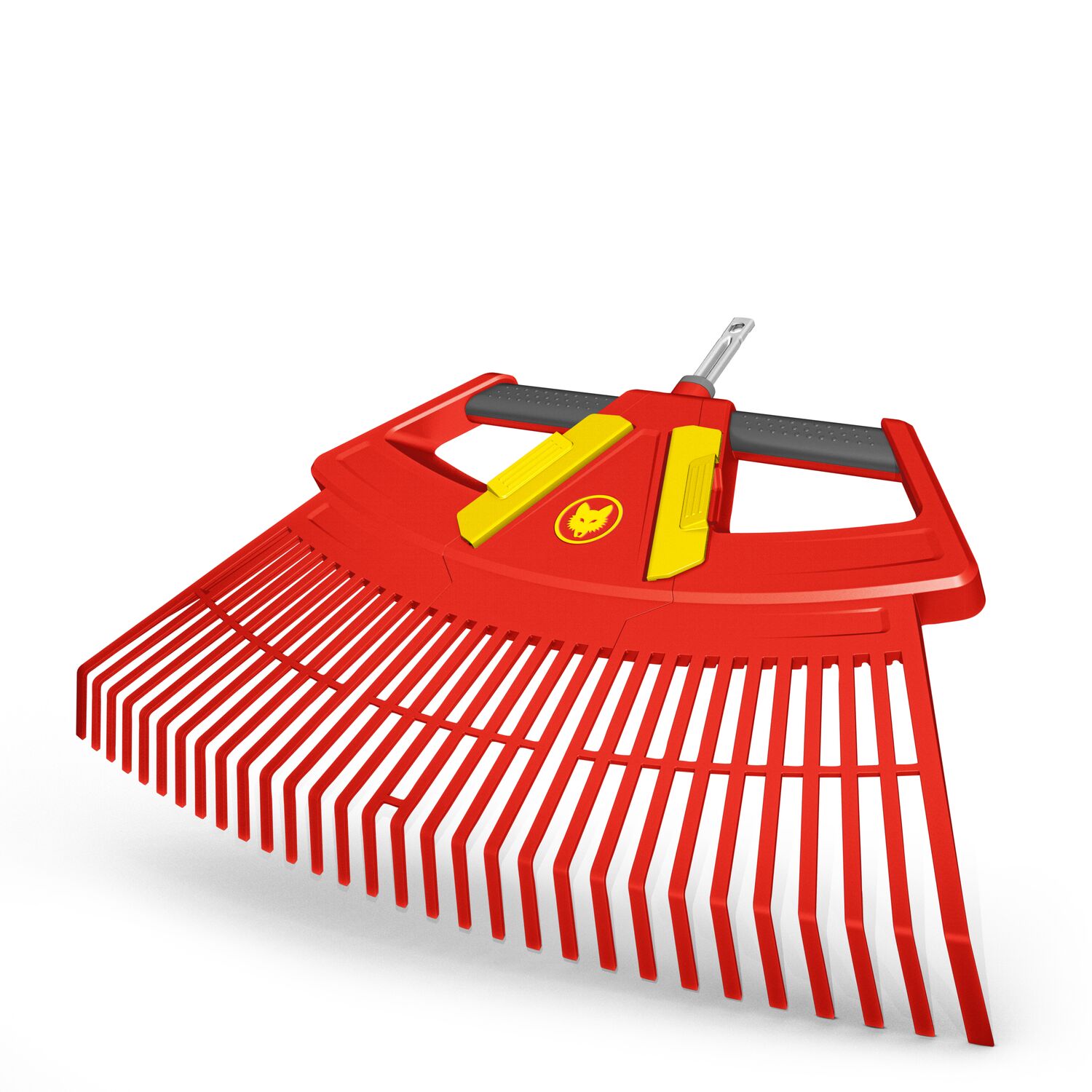 right front view WOLF-Garten multi-star(R) System attachment LEAF RAKE 4-IN-1