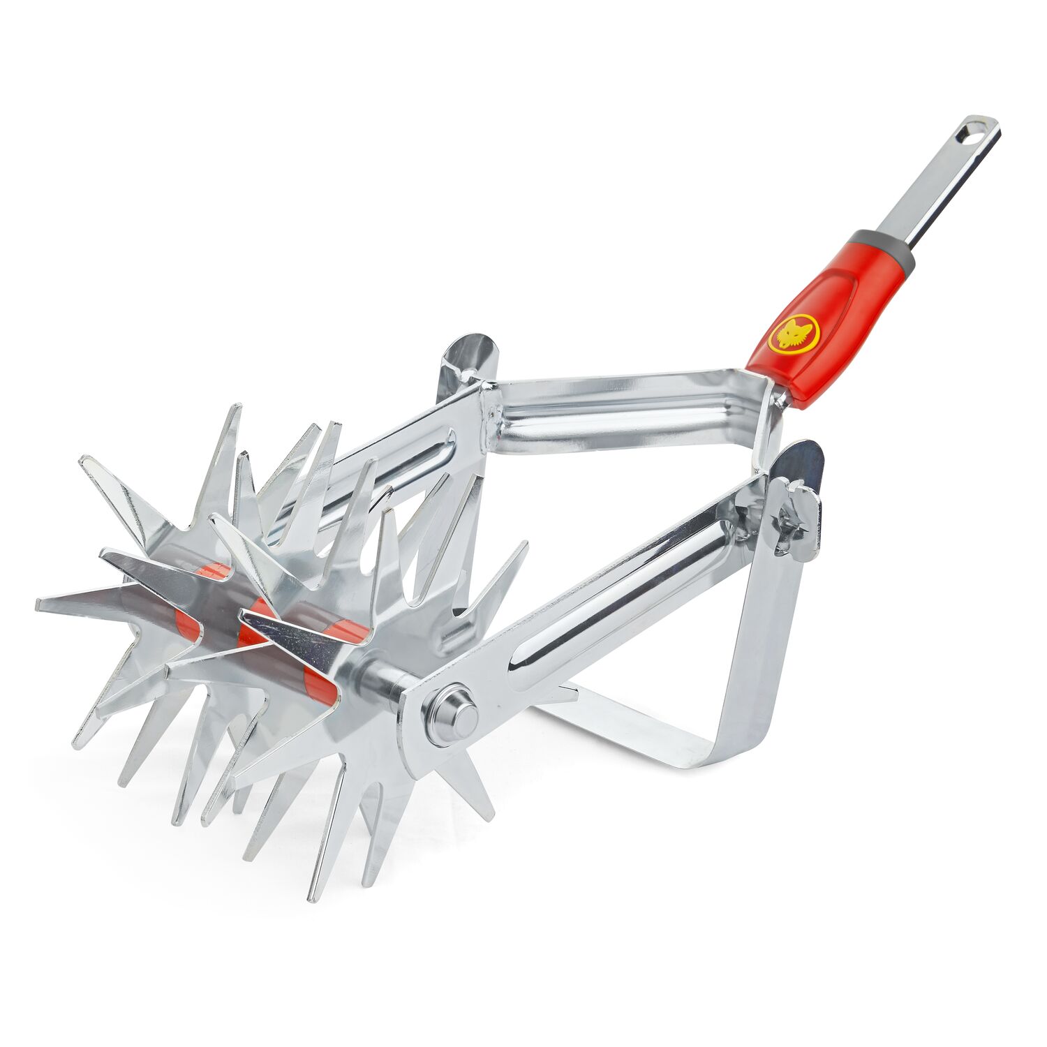 WOLF-Garten multi-star(R) System attachment GARDEN TILLER DA-S left front view