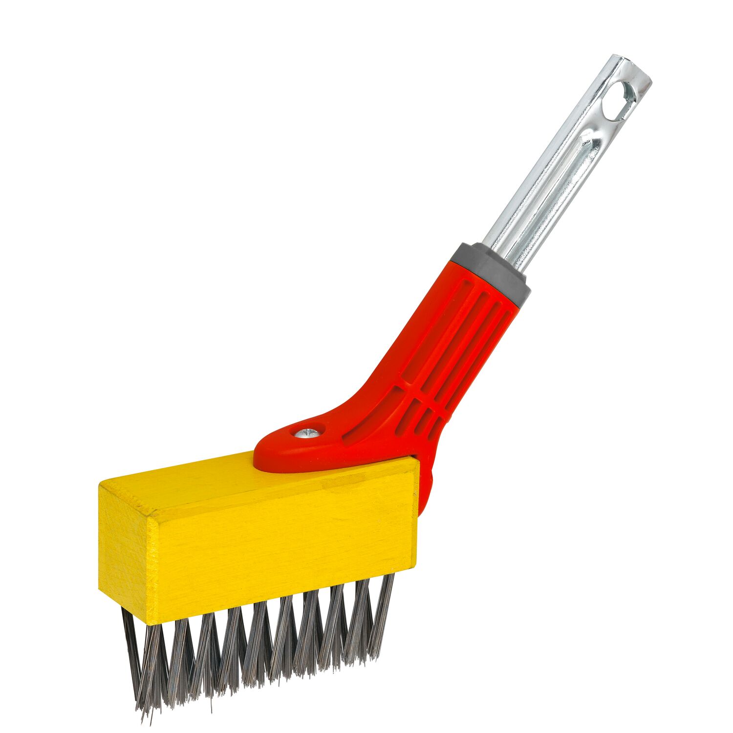 WOLF-Garten multi-star(R) System attachment JOINT BRUSH FB-M left front view