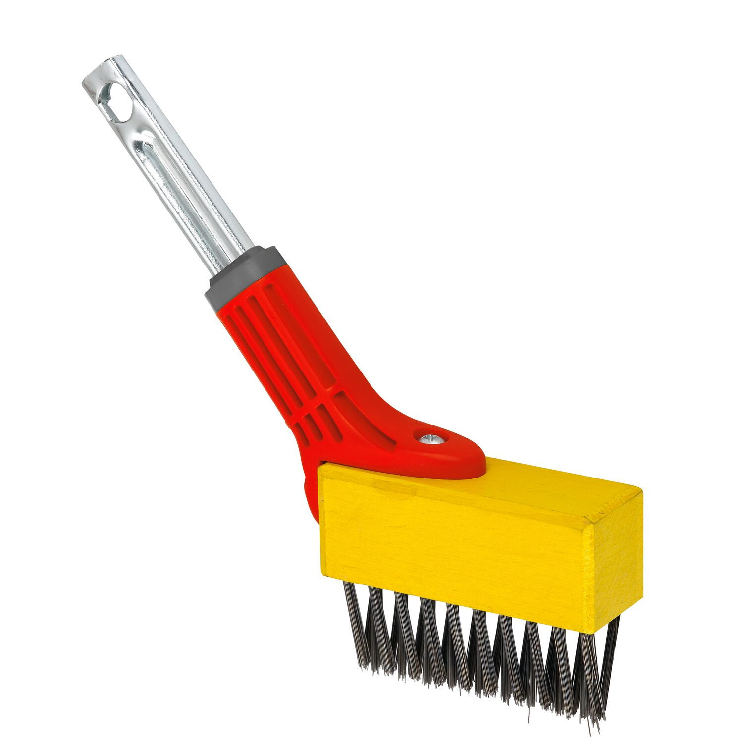 WOLF-Garten multi-star(R) System attachment JOINT BRUSH FB-M right front view
