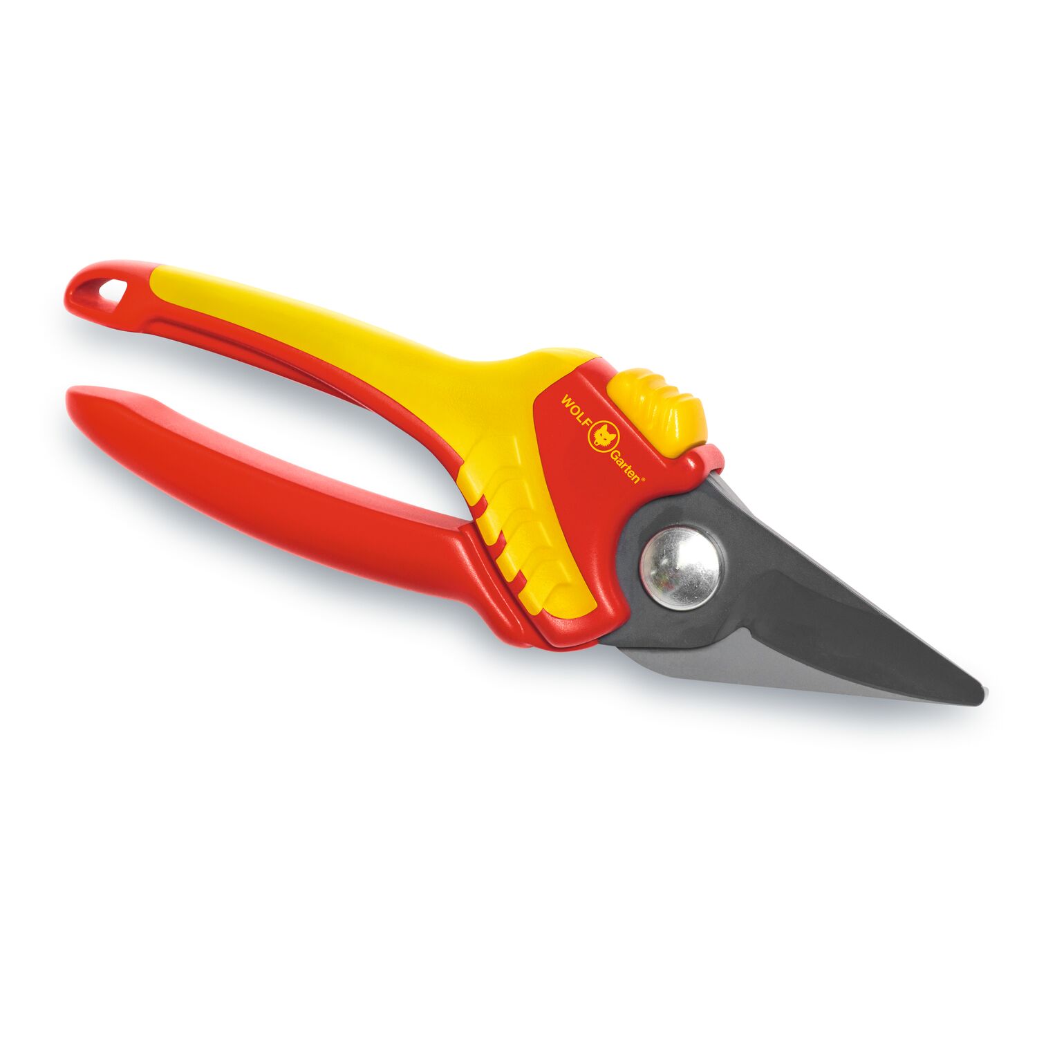 WOLF-Garten Bypass Secateurs "Basis Plus" RR1500 right angle view