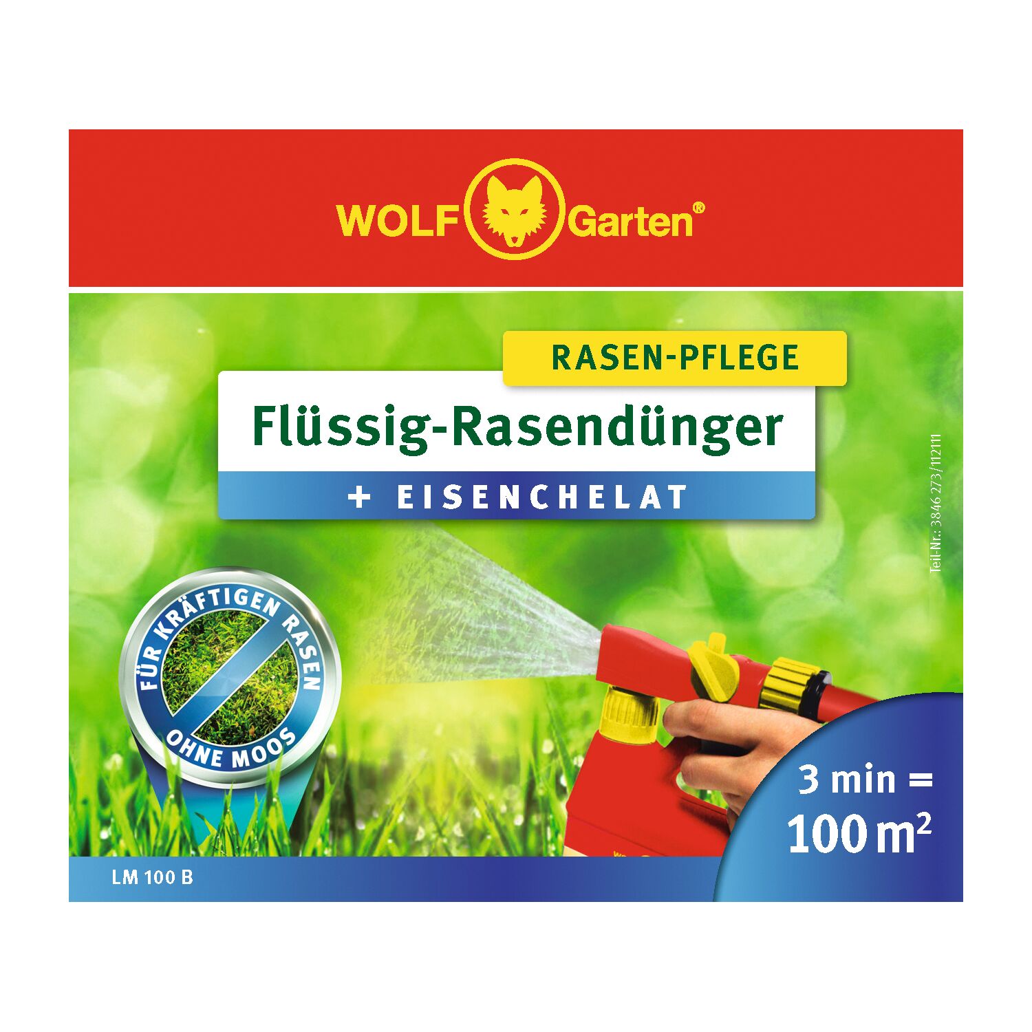 Packaging WOLF-Garten liquid fertilizer LM 100 B